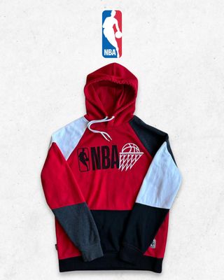 Sudadera con capucha Adulto NBA roja
