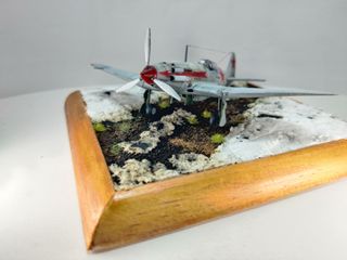 Maqueta de MiG-3 Soviet Fighter de Zvezda en 1/72