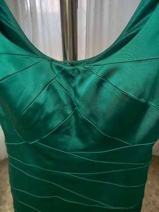 Vestido verde de boda noche fiesta 40