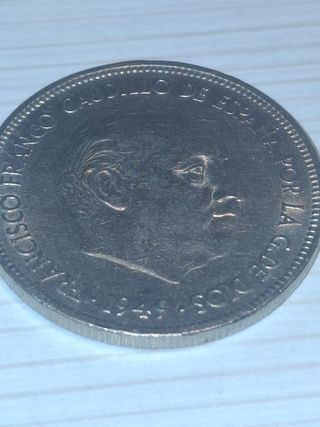 Monedas peseta Franco