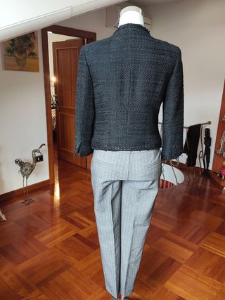 Completo donna giacca e pantalone. Zara. S