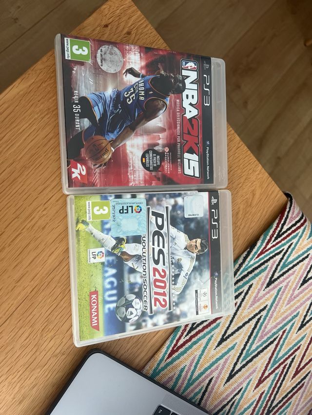 Lote ps3 fifa12 y nba2k15
