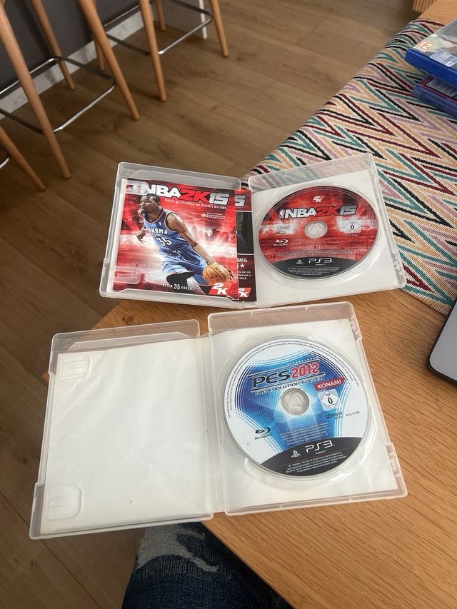 Lote ps3 fifa12 y nba2k15