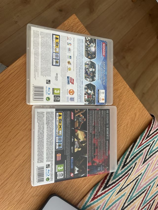 Lote ps3 fifa12 y nba2k15