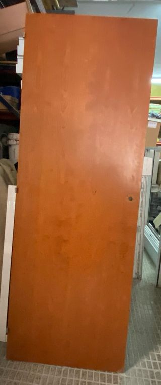 PUERTAS DE MADERA CON CRISTAL 30€