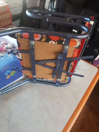 Silla porta niños bici