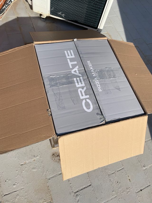 Horno Pizza Create 16” con piedra rota