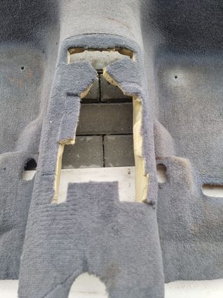 Moqueta Trasera BMW E34 Suelo Tapizado