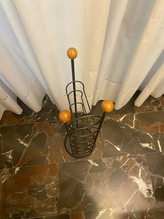 Botellero metalico 6 botellas