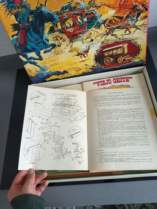 Maqueta antigua española Viejo Oeste