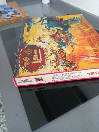 Maqueta antigua española Viejo Oeste