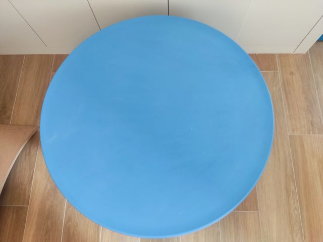 Mesa modelo mamut ikea, azul