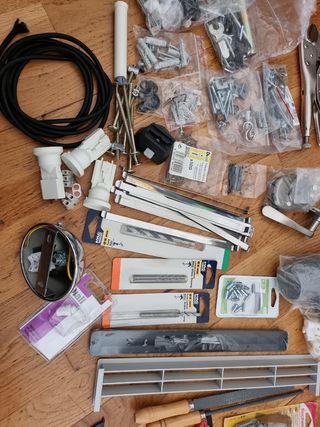 Diferentes herramientas de bricolaje