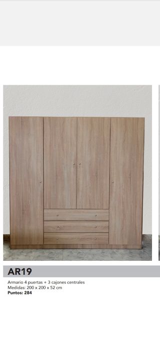 Armario tres puertas
