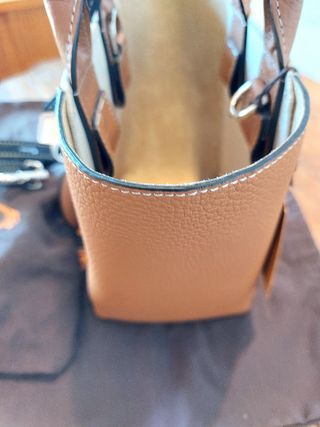 Borsa Shopping Tod's Double Up in Pelle e Tela Mini