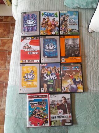 Se venden juegos PC