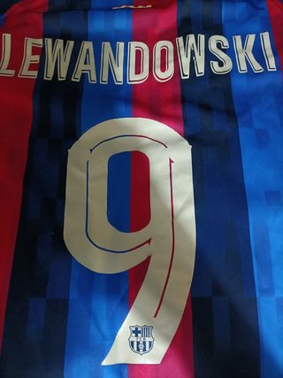 CAMISETA FC BARCELONA 22/23 LEWANDOWSKI