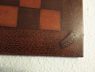 TABLERO AJEDREZ PIEL JEYPE