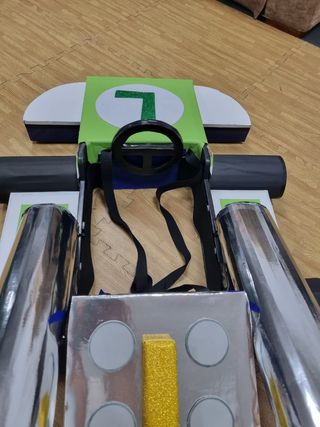 Coche Car Luigi Bros Disfraz