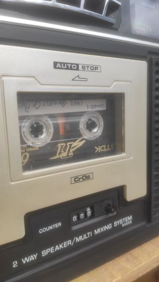 RADIO CASSETTE JVC JAPAN MOD.9465S