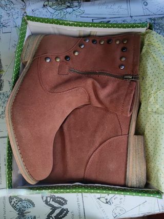 Botines marrones 39