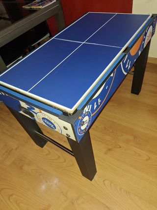 Mesa de billar , hockey y pinpon niños
