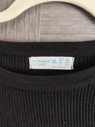 Jersey negro XL