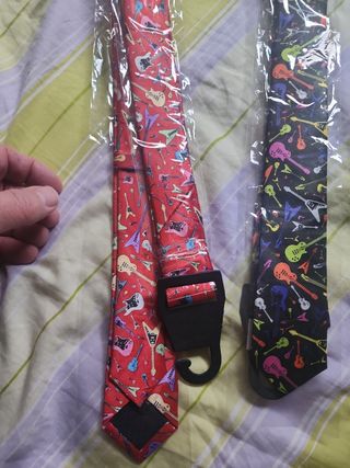 Guitarra corbata para músico nueva Vea!