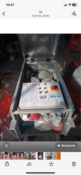 Grupo neumatico de trasportador de material