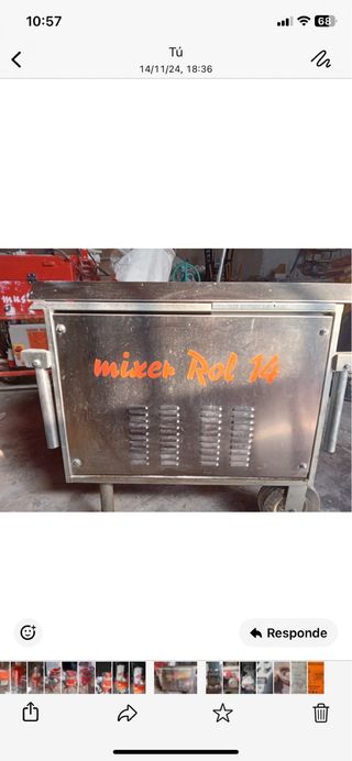 Grupo neumatico de trasportador de material