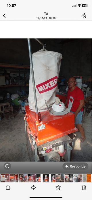 Grupo neumatico de trasportador de material