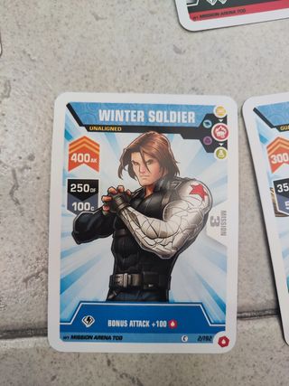 Lotto Carte Marvel Mission Arena TGC