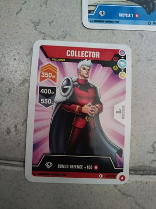 Lotto Carte Marvel Mission Arena TGC