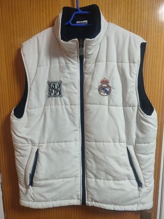 Chaleco invierno real Madrid