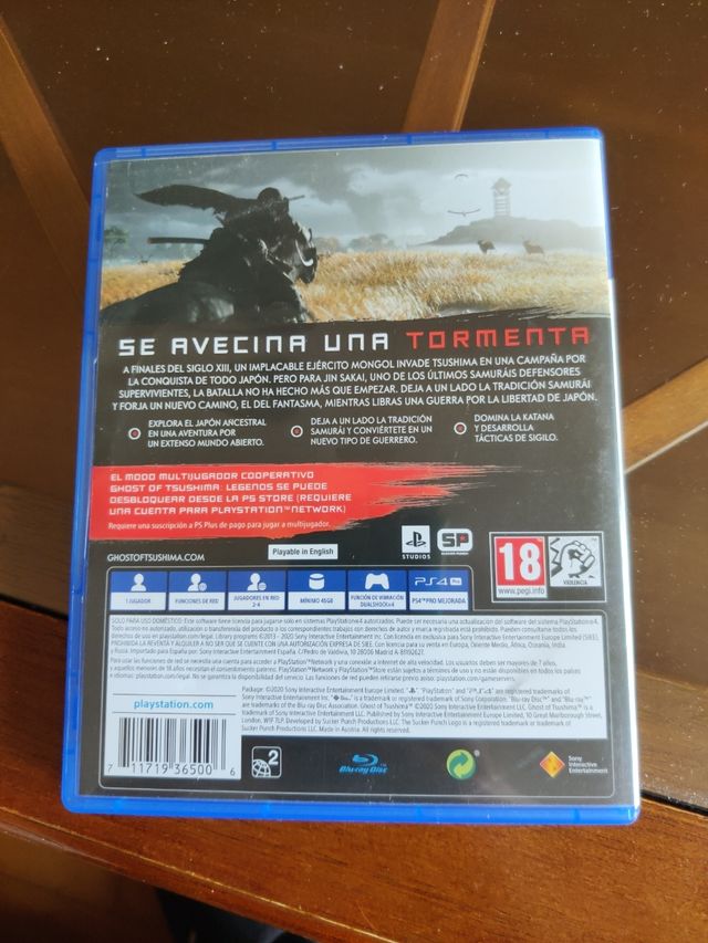 Ghost of Tsushima Ps4