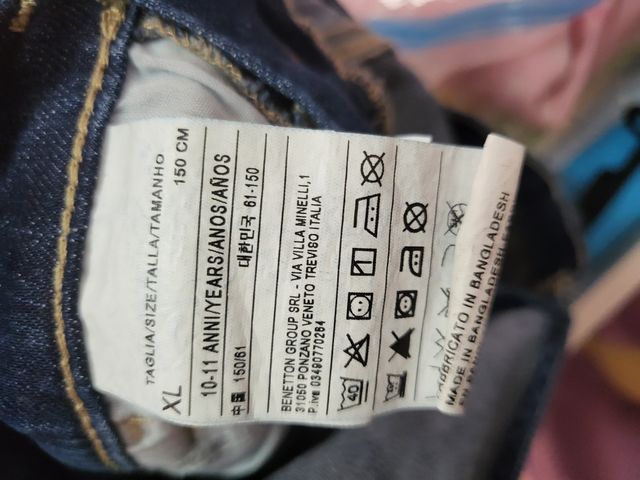 Peto vaquero 10-11 años.