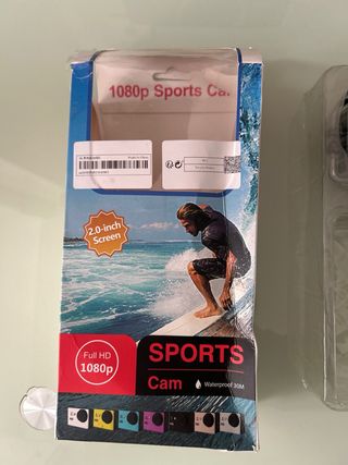 Camara deportiva sumergible