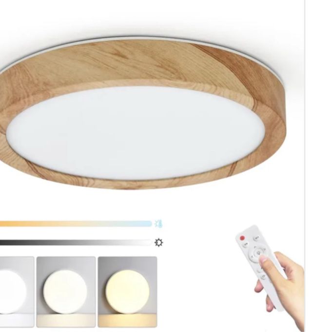 URGE Lampada da soffitto a incasso bianca e marrone.