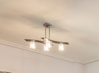 Lampara techo salón 4 luces