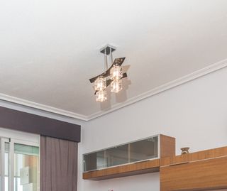 Lampara techo salón 4 luces