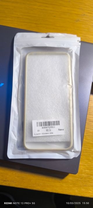 Funda blanca redmi 10 2022