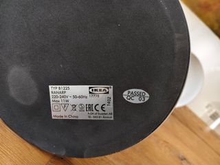 Lampara Ikea blanca