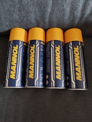 3 BOTES SPRAY DE SILICONA 450ml