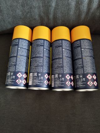 3 BOTES SPRAY DE SILICONA 450ml