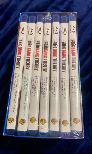 Big Bang Theory Pack Temp 1 a 7 . Bd. Nuevo