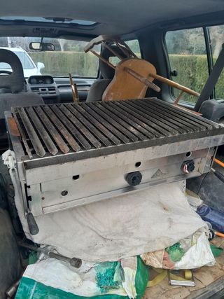 Plancha vasca parrilla piedra volcanica