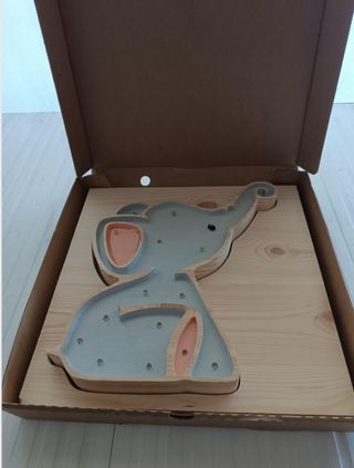 Candeeiro Abajur Luminária em pinho fabric.própria