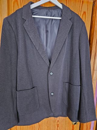 Chaqueta americana punto pique