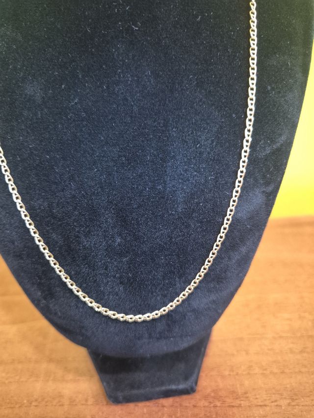 Cadena cortita oro 18k eslabón doble