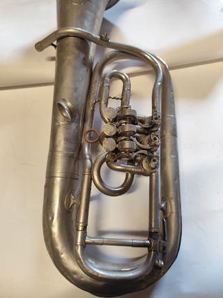 VECCHIO CORNO ALTO O EUFONIO, FINE 1800?